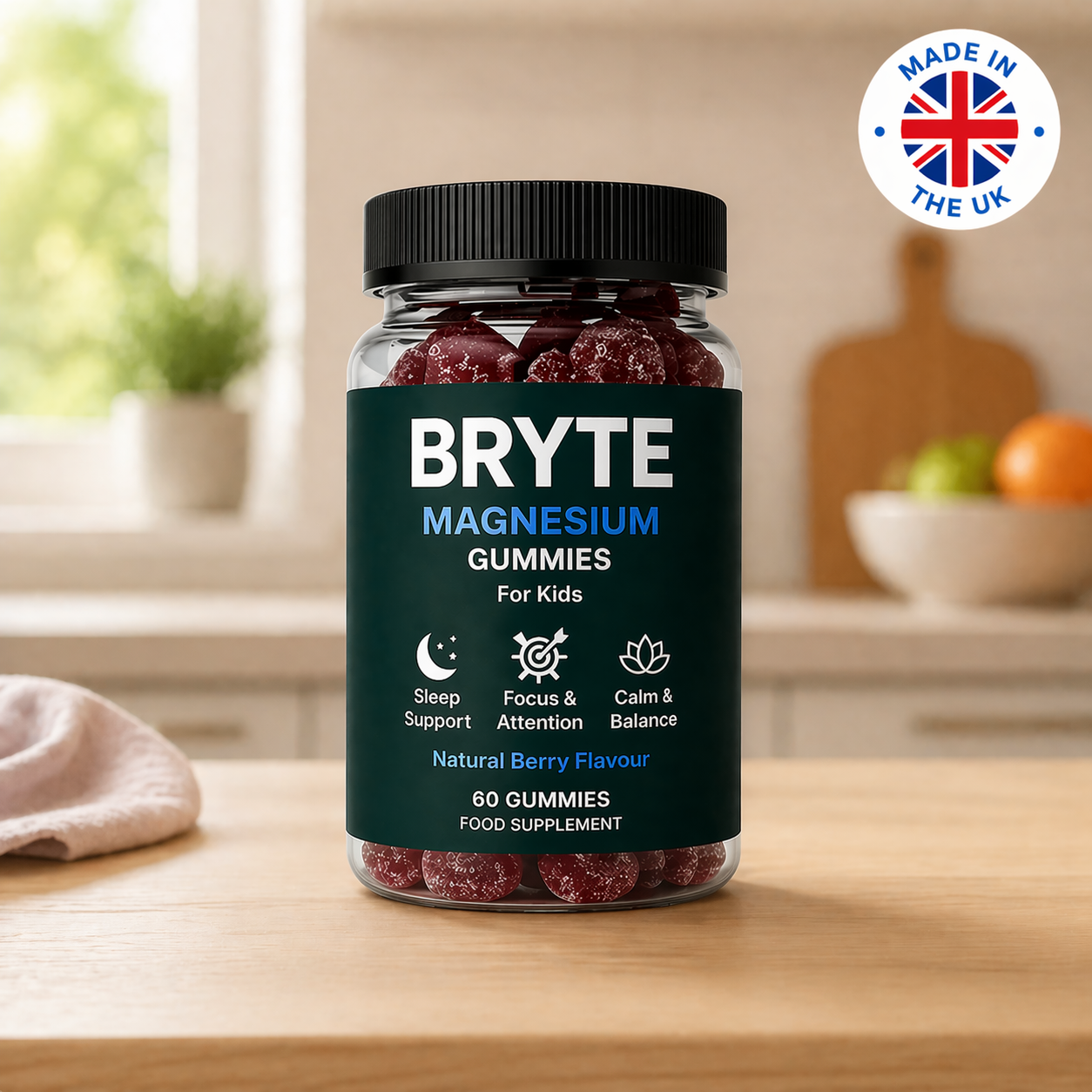 Bryte - Natural Magnesium Support for Kids